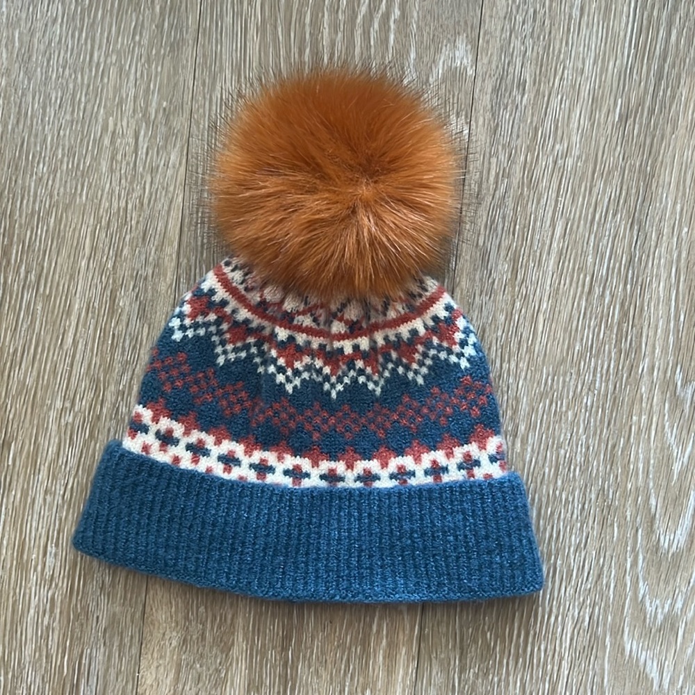 Mango Colorful Pompom Beanie